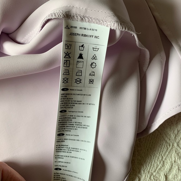 Tunic style blouse in lavender Joseph Ribkoff - Picture 8 of 13